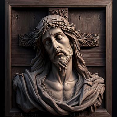 3D model st jesus (STL)